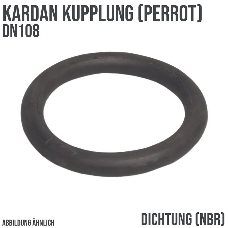 108 mm Kardan Perrot O-Ring Gummi Dichtung