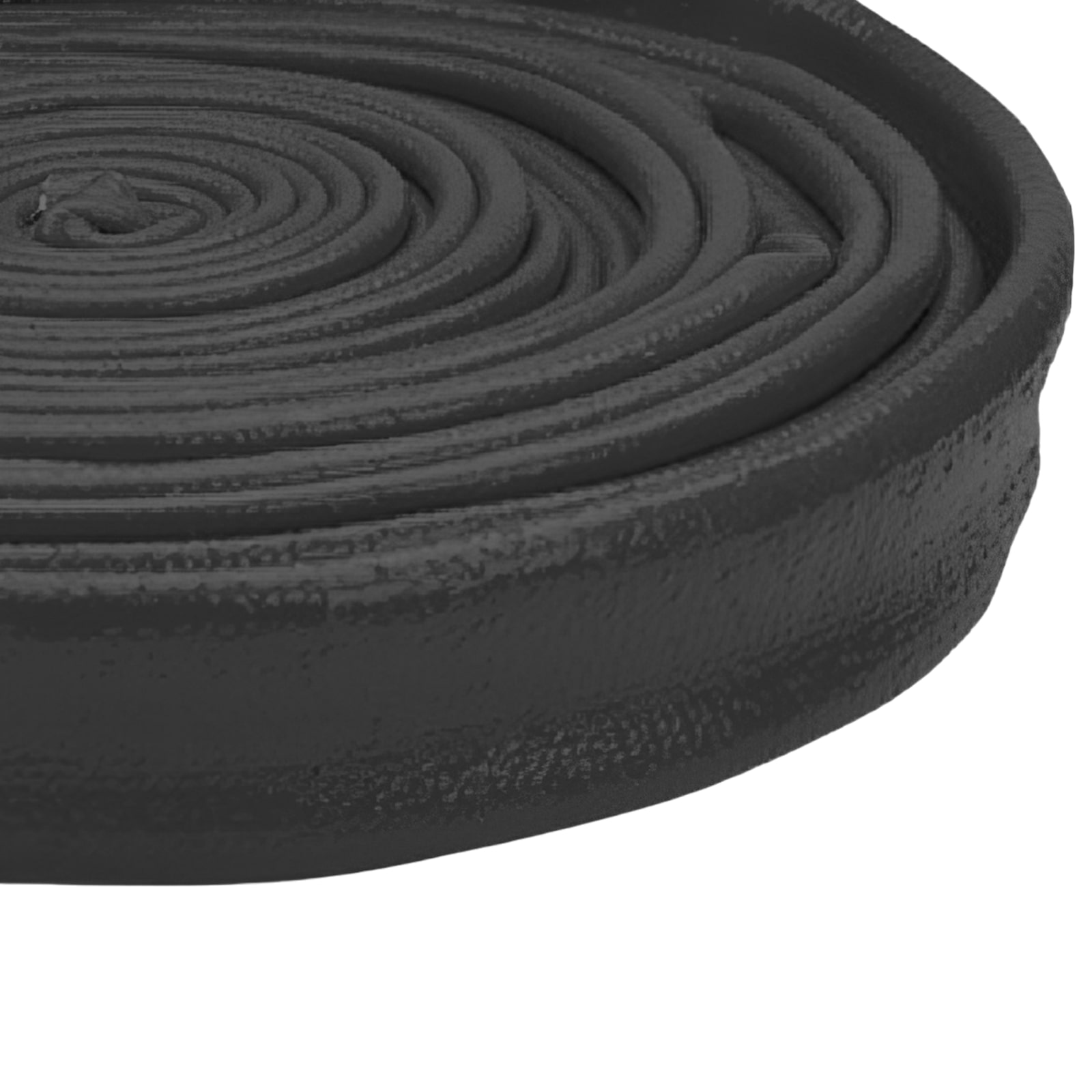 50 x 3,7 mm Feuer Flamm Brand Schutz Schlauch Silikon Fiberglas DN schwarz EN 45545 DIN5510-2 - 20 m