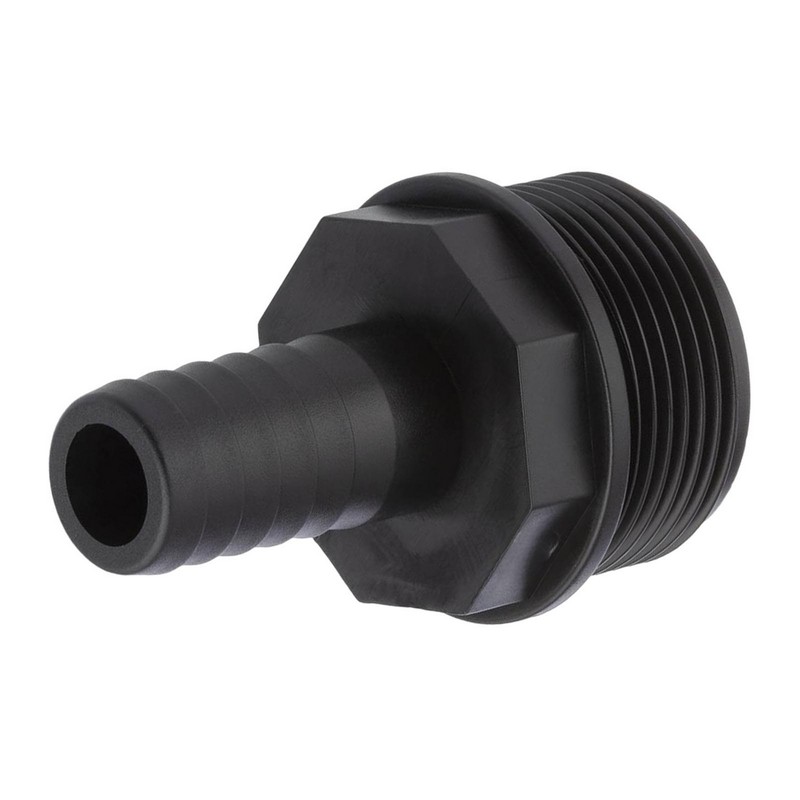 20 mm x 1 1/4 " PP Gewinde Fitting Schlauch Tülle Stutzen Außengewinde AG - PN 6 bar