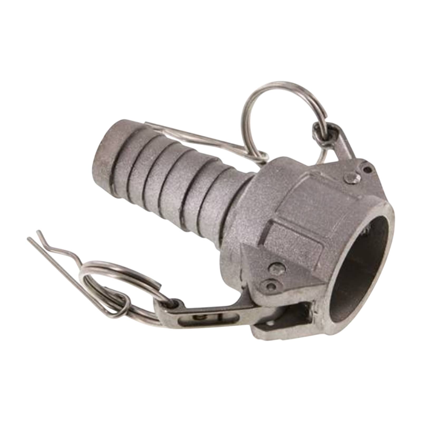 Kamlock Typ C - Mutterteil (175,9 mm) Aluminium ALU -> Tülle 152 mm 6" Zoll DN150 - PN 5 bar