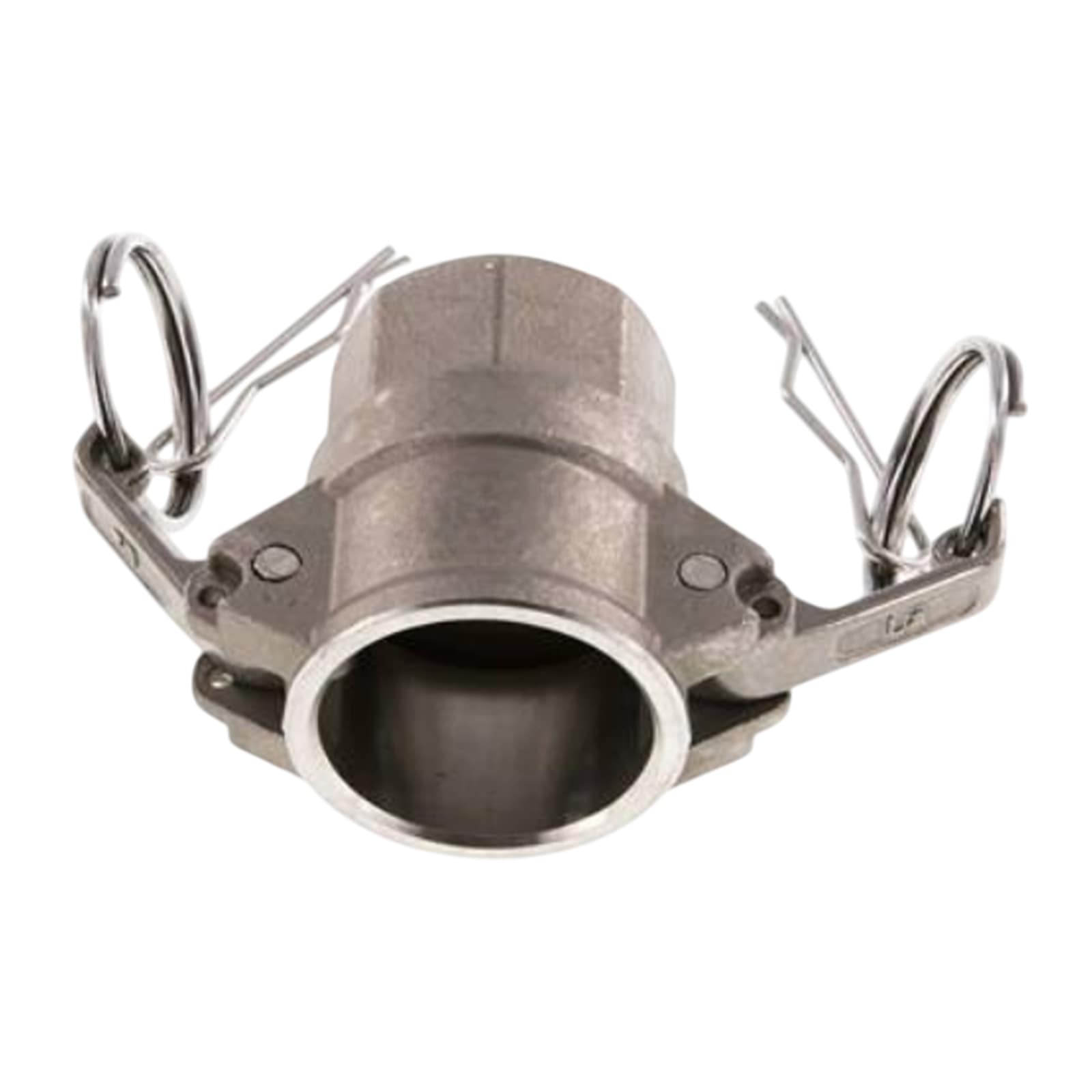 Kamlock Typ D - Mutterteil Edelstahl V4A (AISI 316) mit Innengewinde (IG) für Stecker 179,9 mm - 6" Zoll DN125 - PN 5 bar