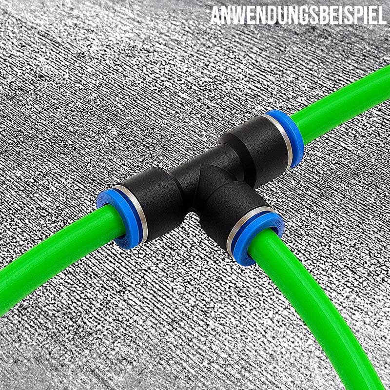 14 x 11 mm Polyamid PA Pneumatik Schlauch grün - PN 16 bar - 25 m