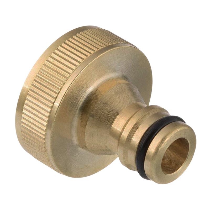 3/4" Hahnanschluss Click-System Quick Connect Innengewinde Messing (Gardena kompatibel)