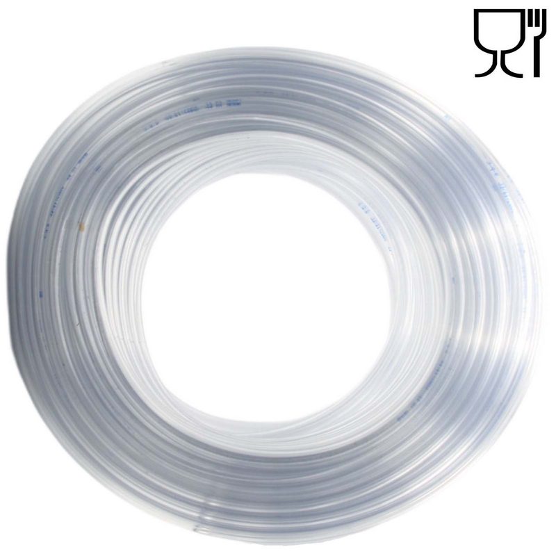 3 x 5 mm PVC Luft Filter Wasser Universal Labor Aquarium Terrarium Schlauch klar durchsichtig - PN 2,5 bar
