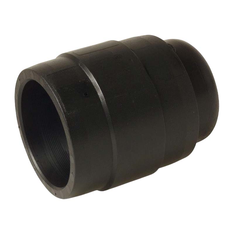 110 mm PE 100 Elektro Schweiß Fitting Kappe SDR 7,4 DVGW 24 VAC schwarz