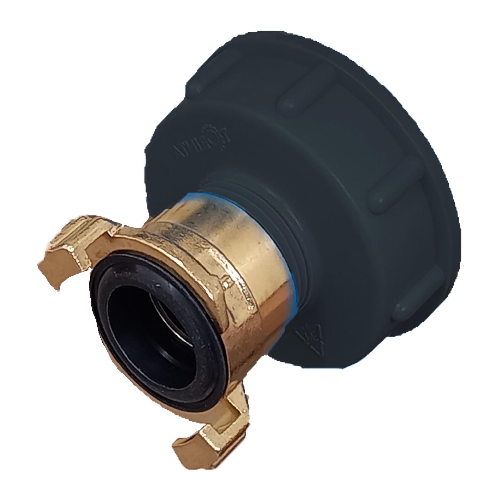 S60 x 6 IBC Adapter auf Schnellanschluss Container Tank Zubehör (GEKA kompatibel)
