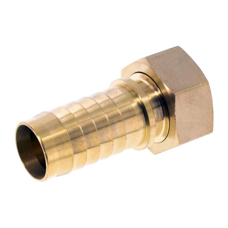 2" x 50 mm Schlauch Tülle Stutzen Innengewinde IG ÜWM Nippel Messing Fitting - PN 18 bar