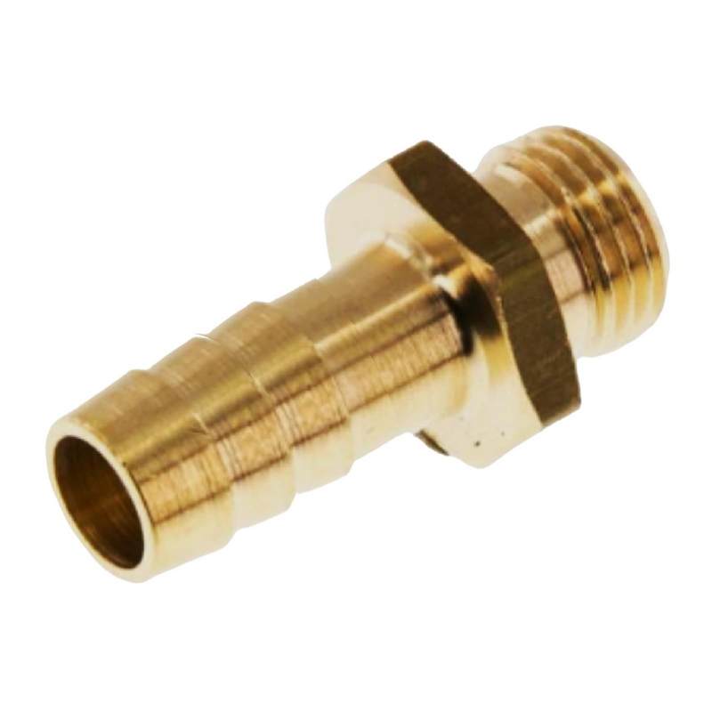 16 mm x 1/2" Zoll Schlauch Tülle Stutzen Außengewinde AG Nippel Messing Fittings - PN 30 bar