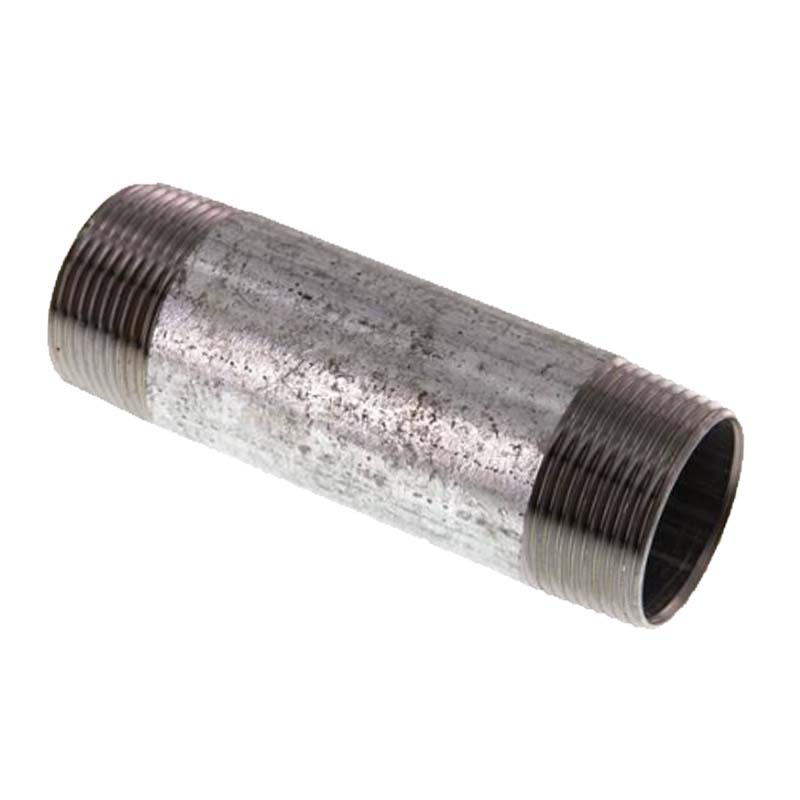 1/8" Rohrnippel Nr. 23 Stahl verzinkt 60 mm Außen x Außengewinde AG Fittings - PN 16 bar