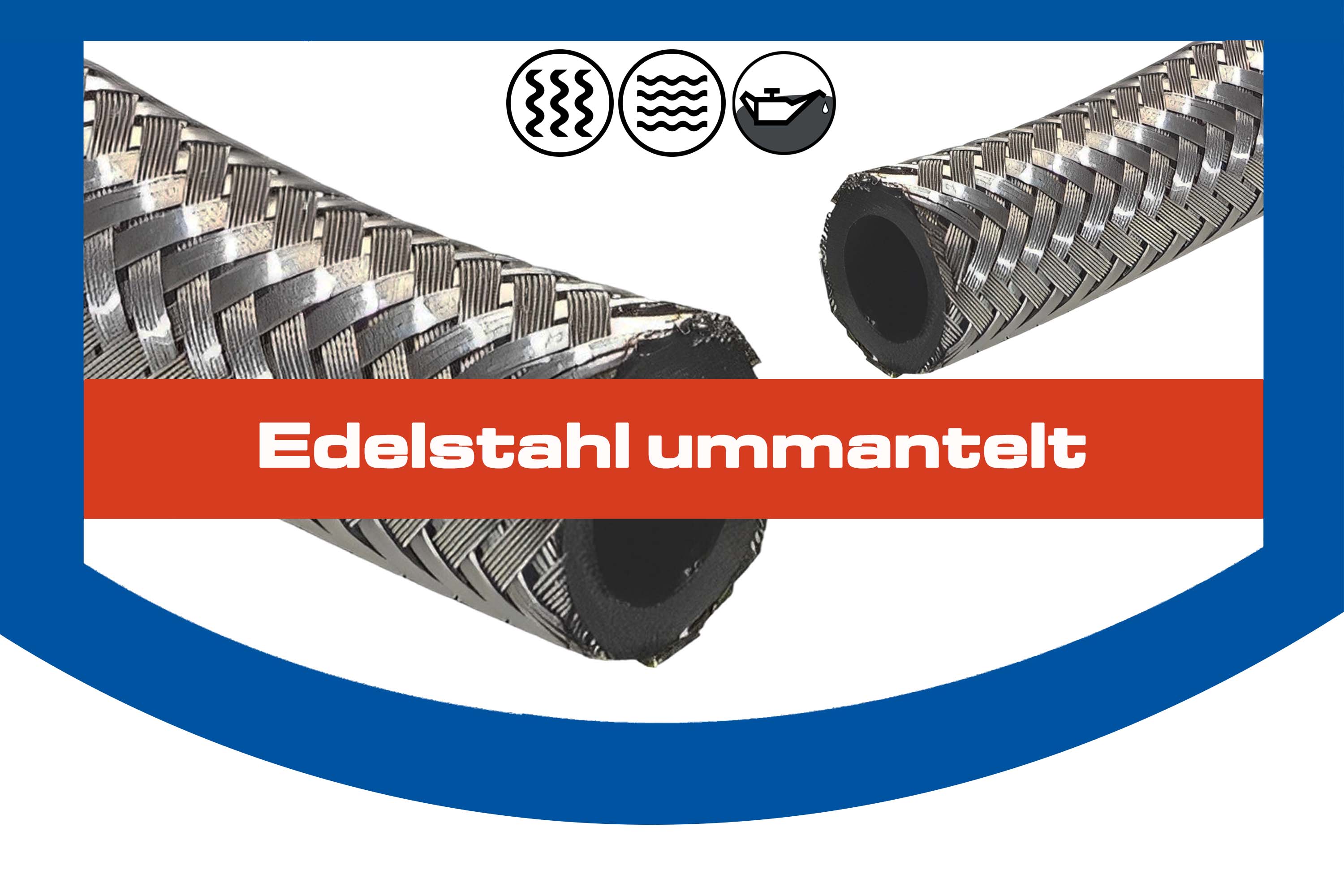 Edelstahl ummantel