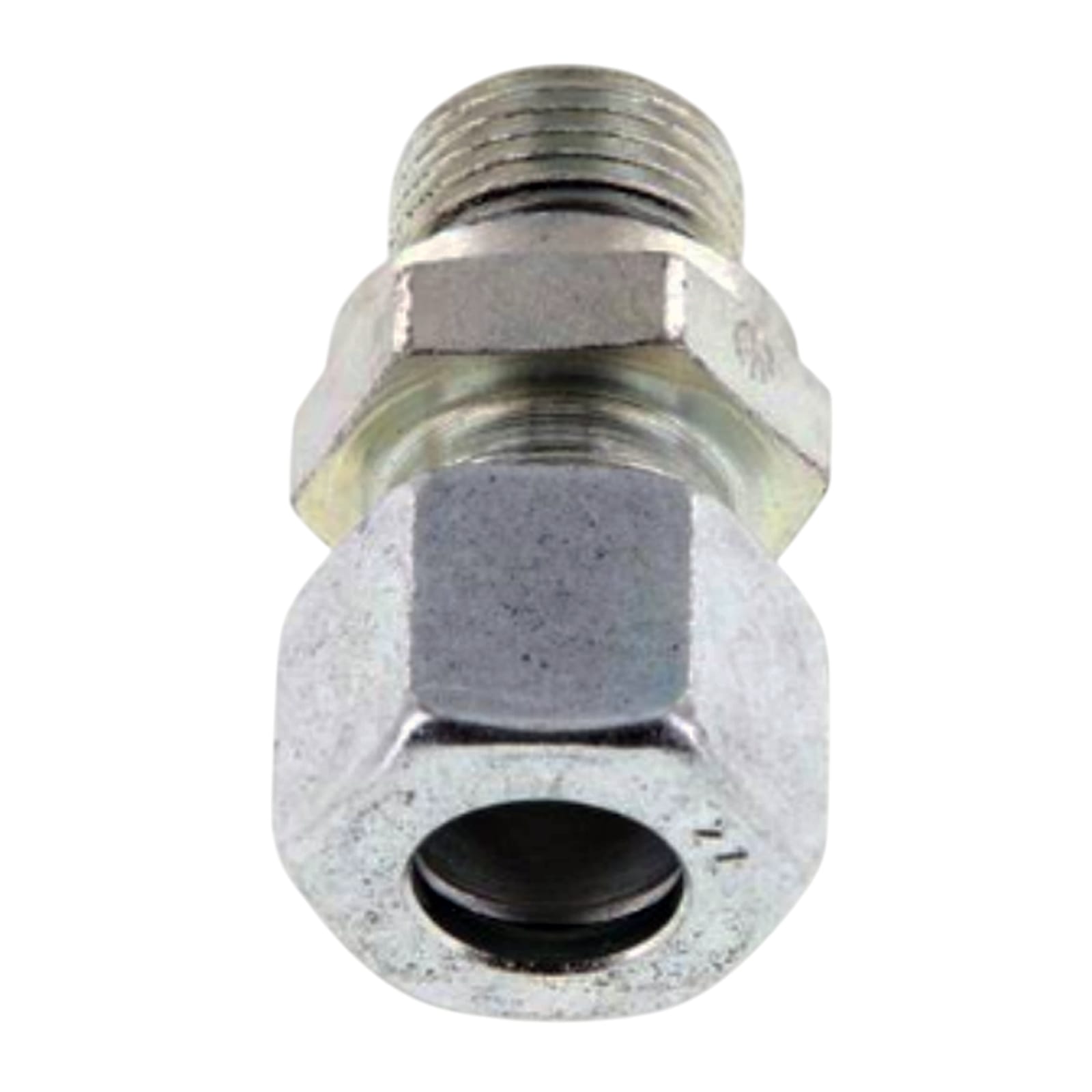 1/4" AG 6 L Schneidring Verschraubung Außengewinde M 12 x 1,5 Stahl verzinkt Elastomer Dichtung NBR - PN 315 bar