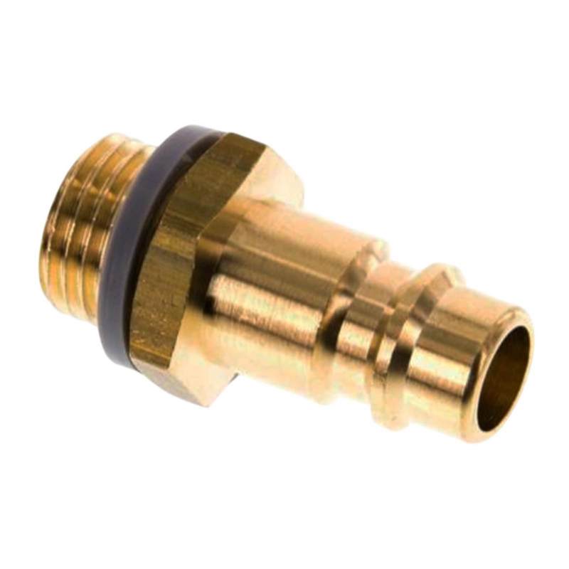 1/2" Druckluft Stecker Nippel Einsteck Anschluss Messing NW 7,2 mit Innengewinde AG - PN 35 bar