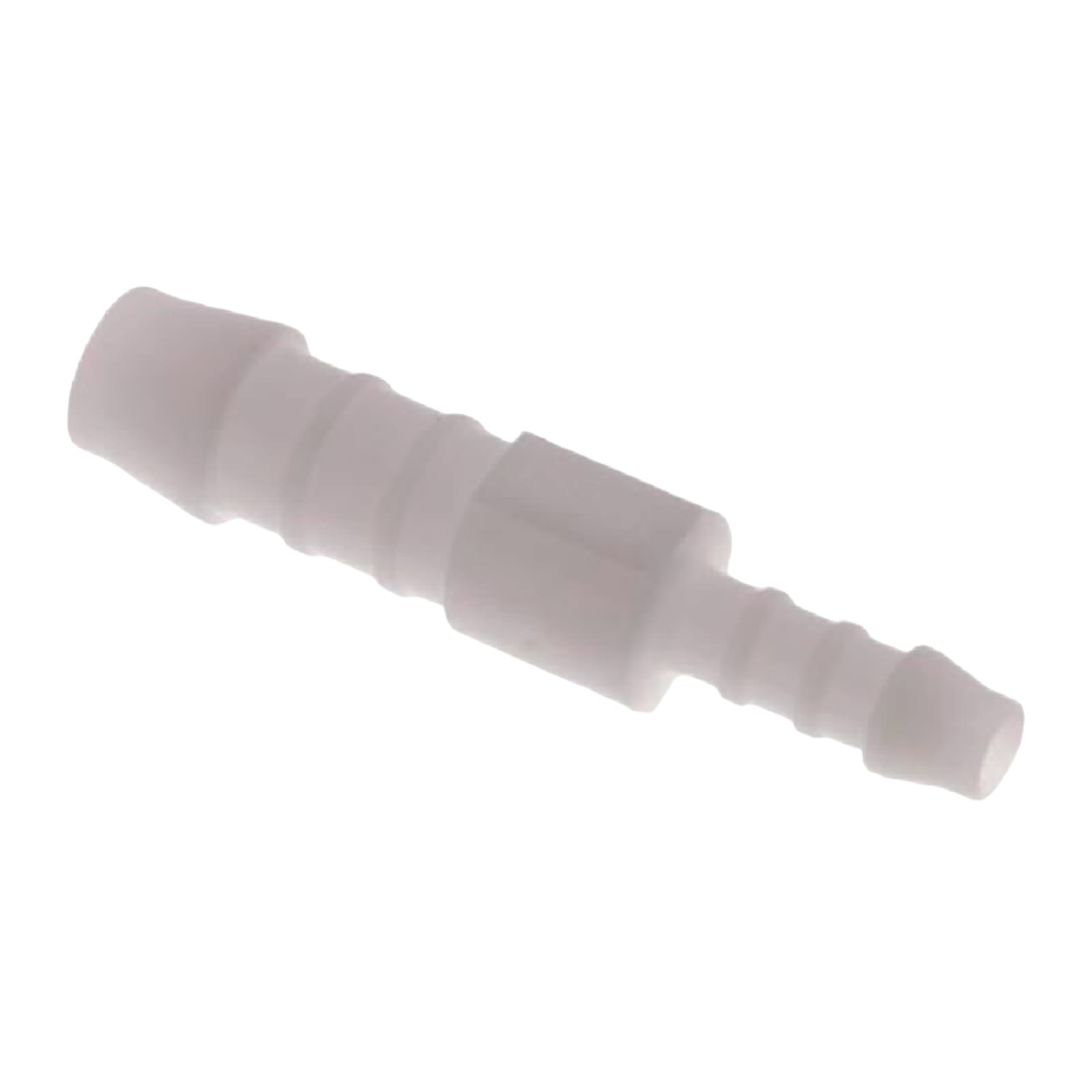 8 x 6 mm POM Schlauch Verbinder Reduktion Stutzen Tülle Kupplung Fitting weiss PN 10 bar