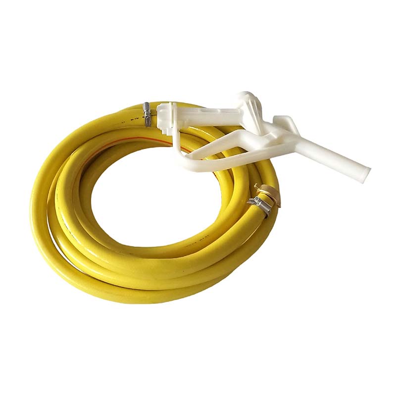 3/4" 19 mm Zapf Schlauch Garnitur mit 2/3 Verschraubung IG 1" - 4 m (PP Pistole weiss) - PN 5 bar