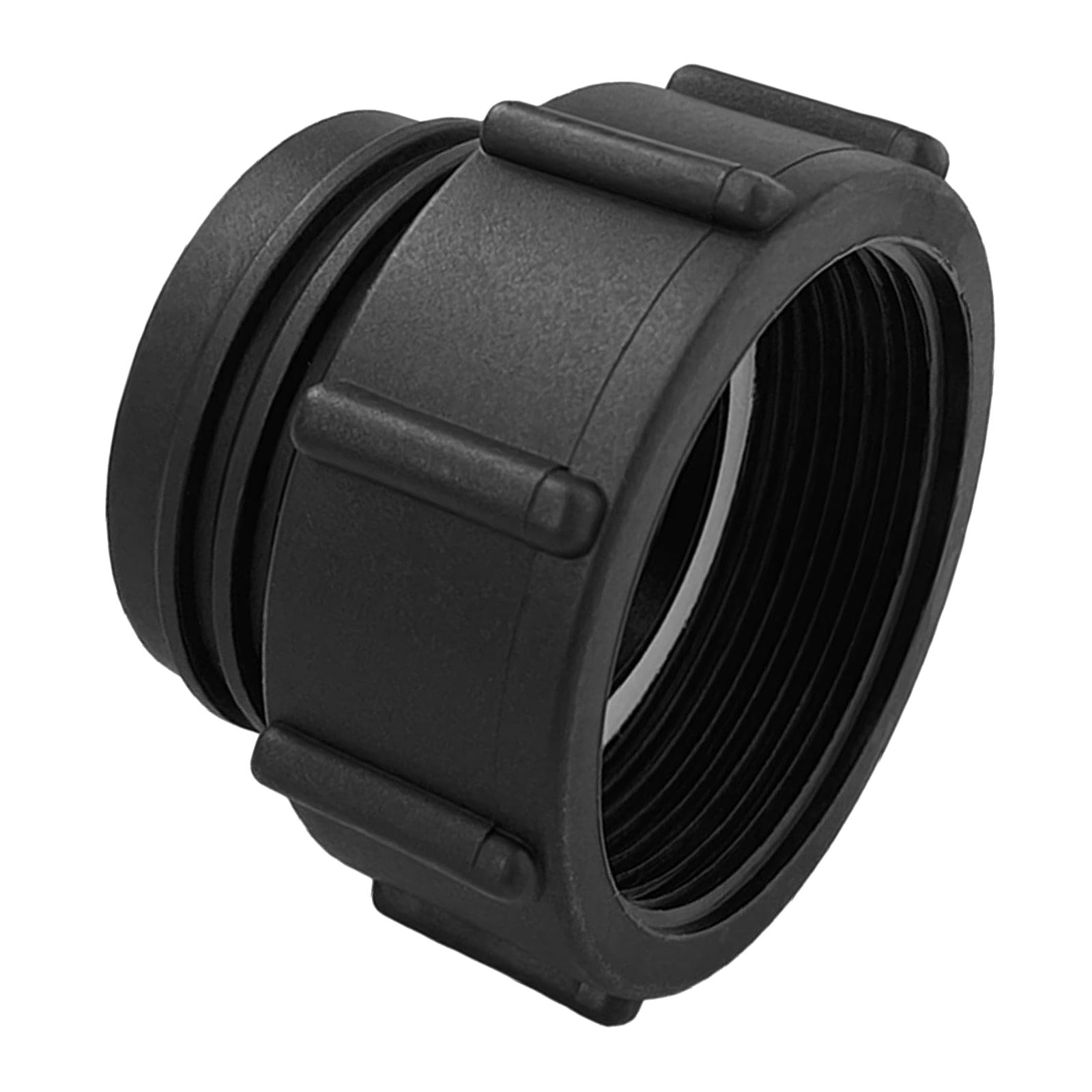 IBC Adapter 2" BSPP Innengewinde auf S60x6 Außengewinde Container Fass Tank Zubehör PN 10 bar