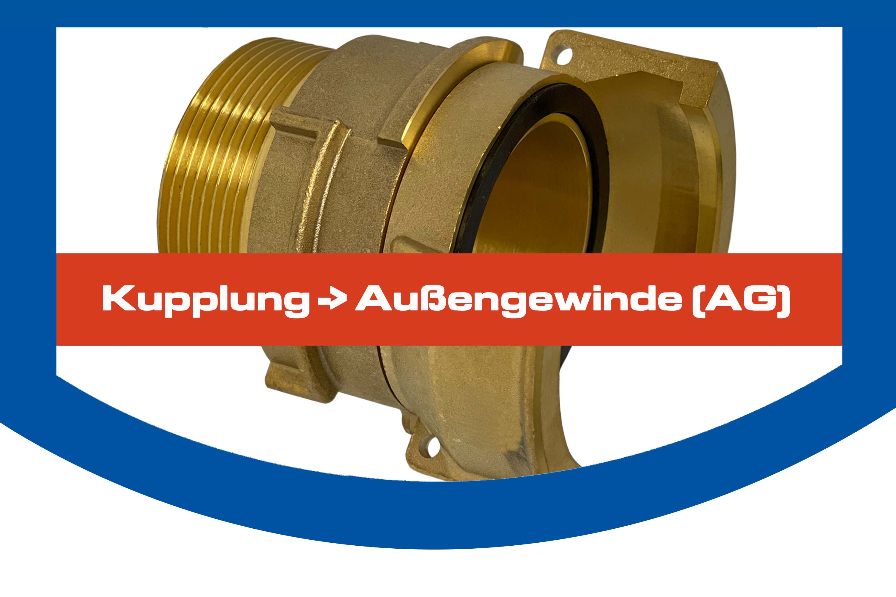 Kupplung -> Außengewinde (AG)