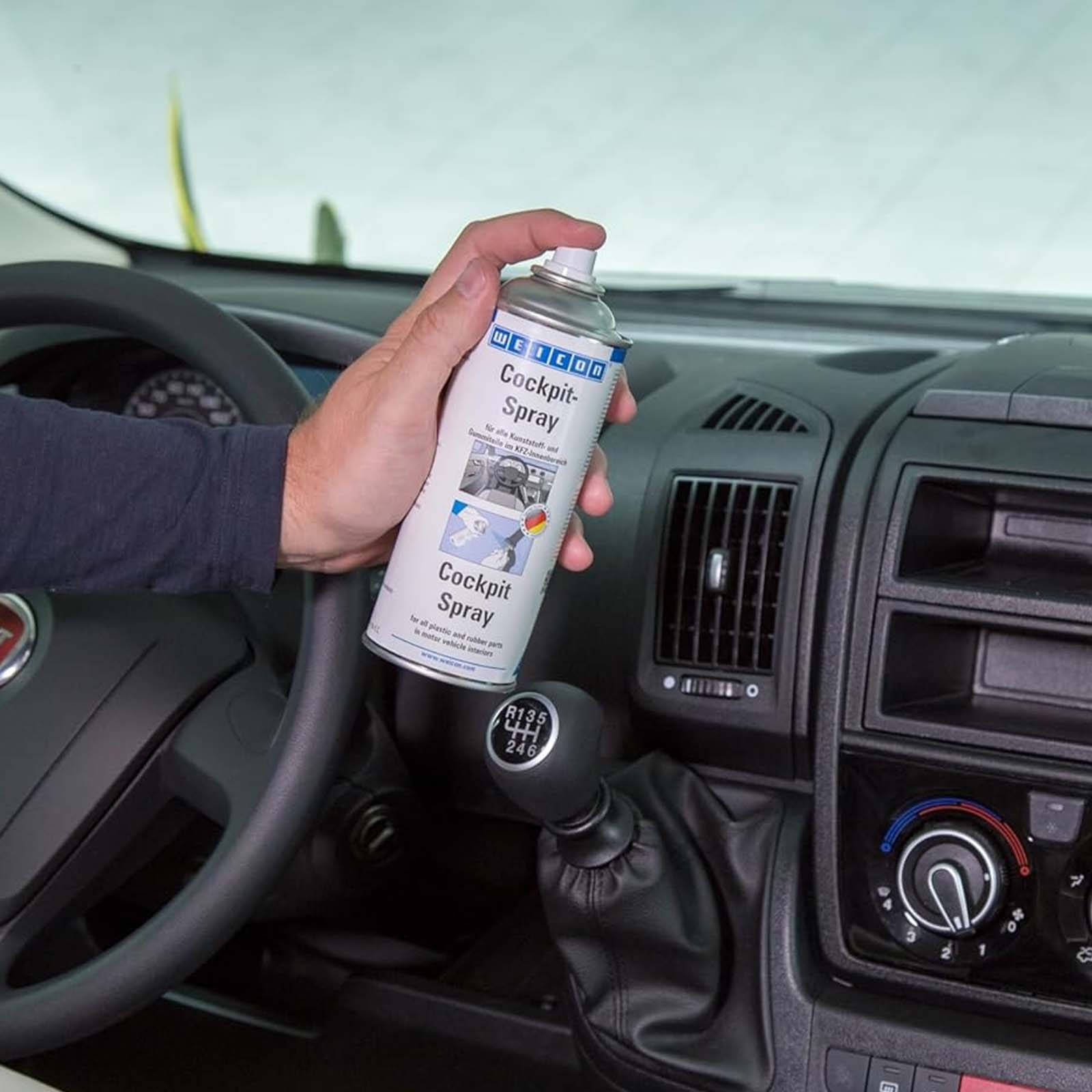 Cockpit Kunststoff Armaturenbrett Auto Innenraum Reiniger Spray - 400 ml Dose