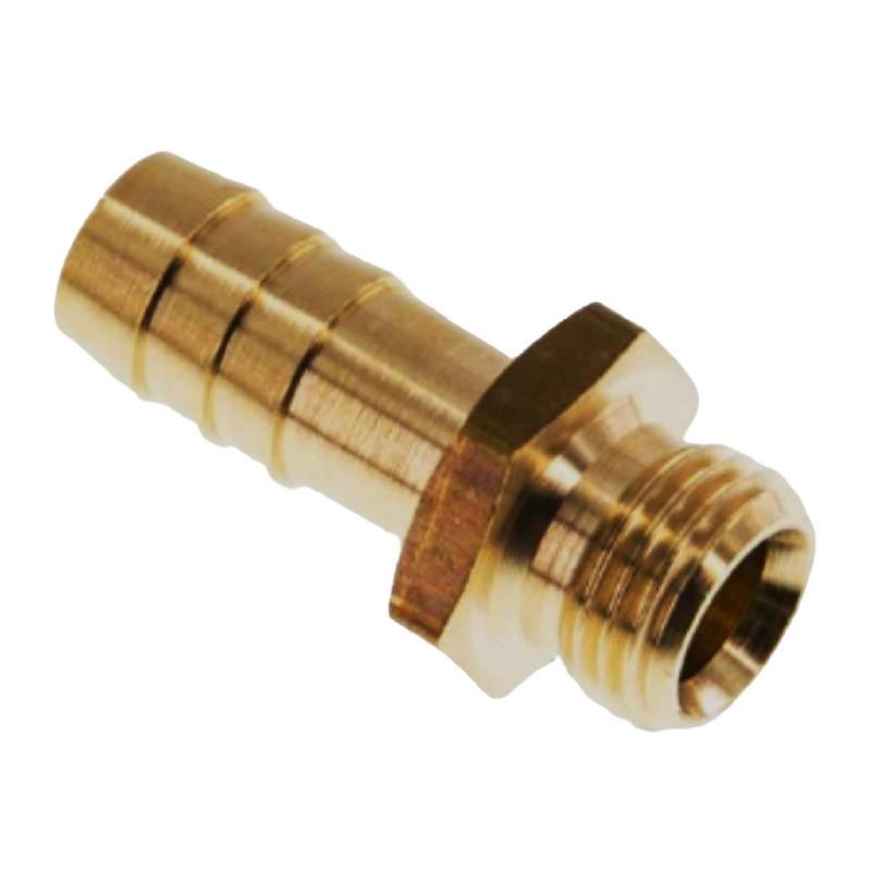 16 mm x 1/2" Zoll Schlauch Tülle Stutzen Außengewinde AG Nippel Messing Fittings - PN 30 bar