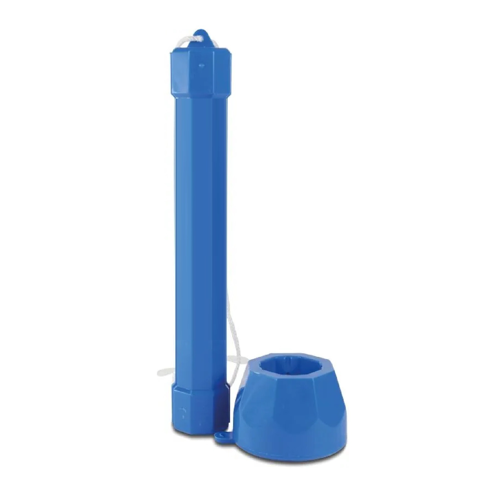 Pool Schwimm Thermometer Blau/Weiß senkrecht