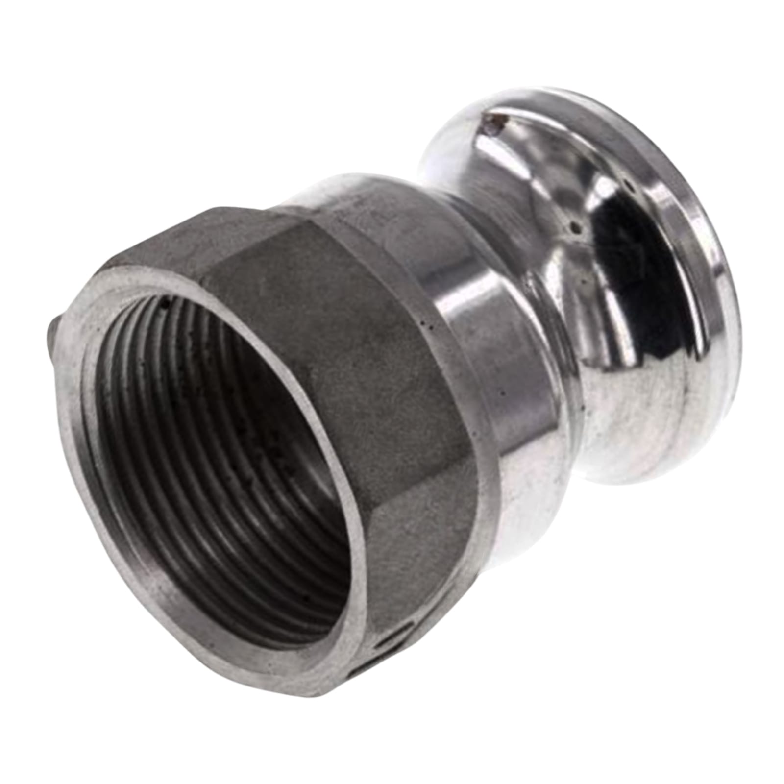 Kamlock Typ A - Vaterteil Aluminium - 175,9 mm Stecker mit Innengewinde (IG) 6" Zoll DN 150 - PN 5 bar