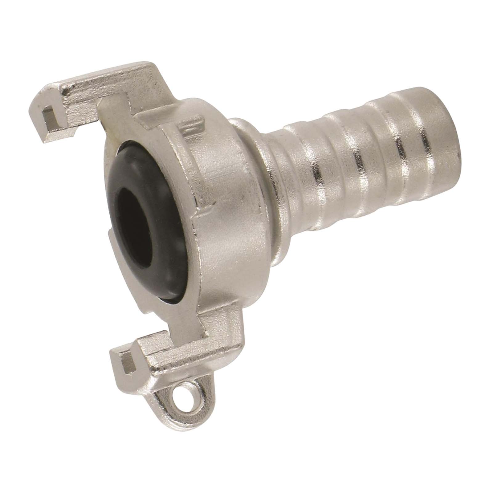 DN 13 - 16 Pressluft Klauen Kupplung Express Edelstahl AISI 316 Abstand 41 mm Schlauch Stutzen Tülle 14 mm - PN 10 bar