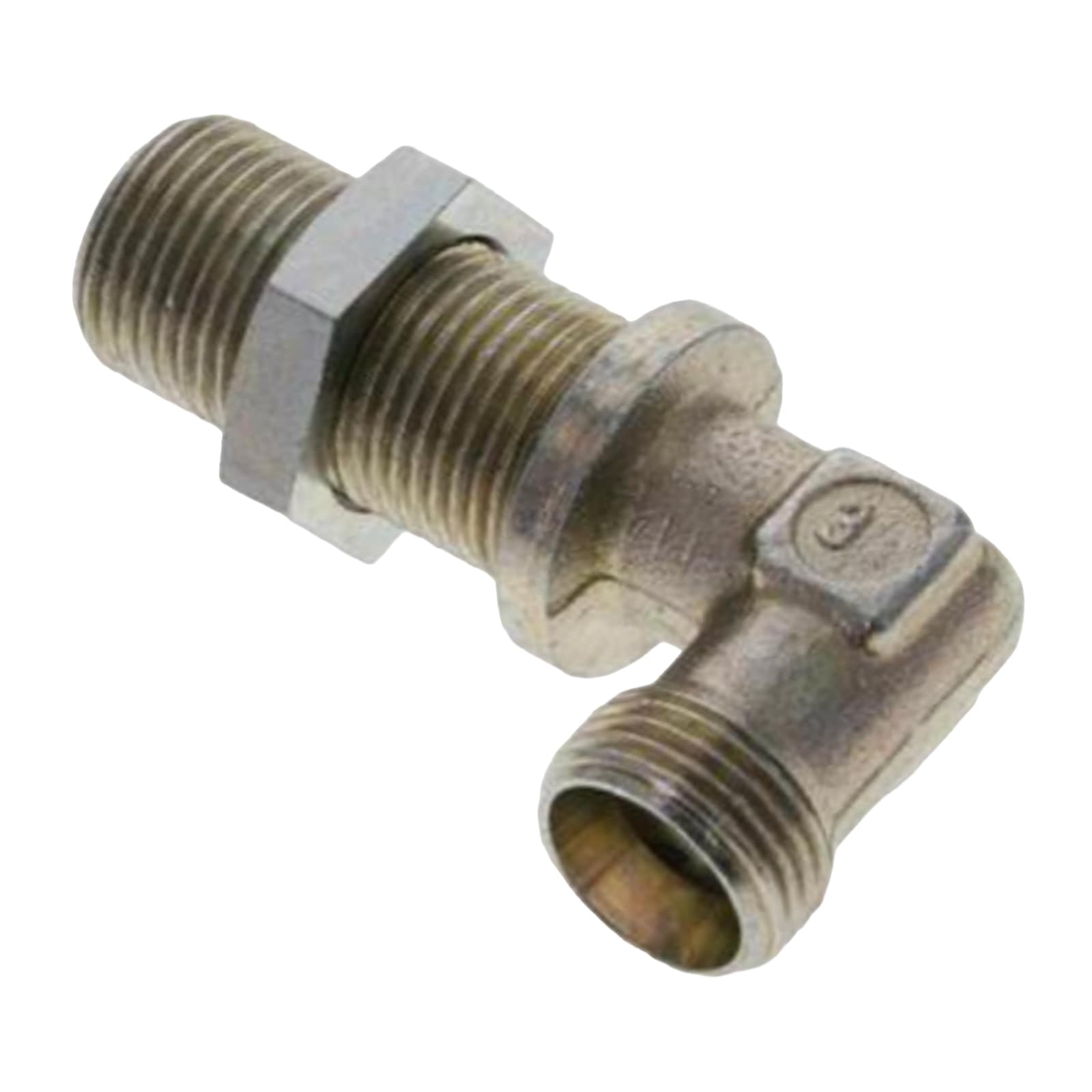8 L Schneidring Winkel 90° Schott Verschraubung (M 14 x1,5) AG ohne Mutter / Schneidring - PN 315 bar