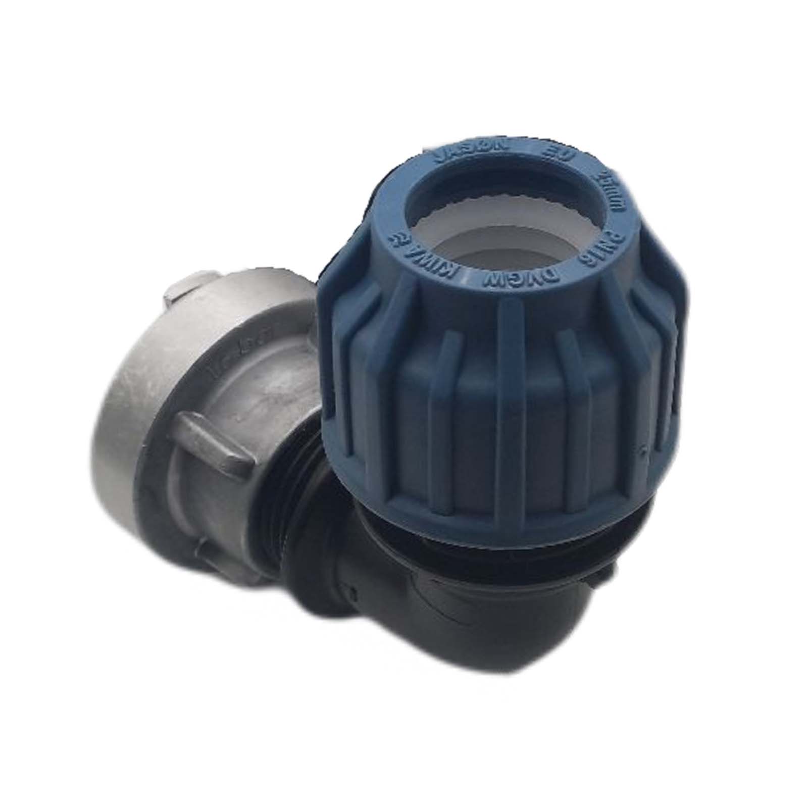 STORZ D DN 25 KA 31 Übergangsstück Adapter -> 32 mm PE Winkel 90° Rohr Klebeschlauch