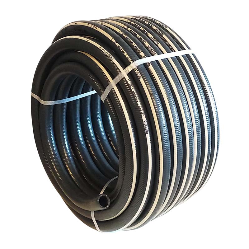 19 mm 3/4" 5-lagig PVC Solar Wasser Heizung Warm Universal Schlauch schwarz - PN 8 bar - 25 m Rolle
