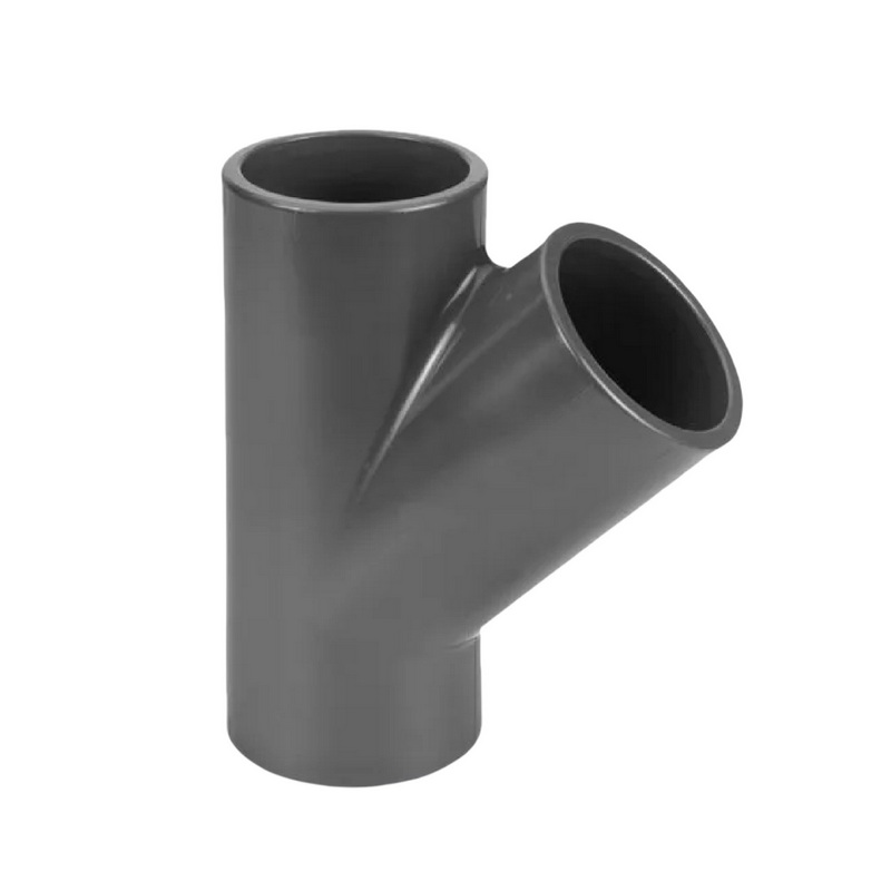 20 mm VDL PVC Klebe Fitting T-Stück 45° Muffe Verbinder - PN 16 bar