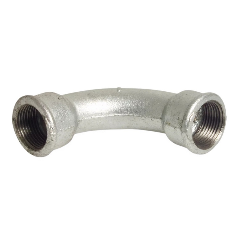 1/4" Gusseisen Temperguss Fitting Nr. 2 Bogen 90° Innengewinde IG DVGW PN 25 bar