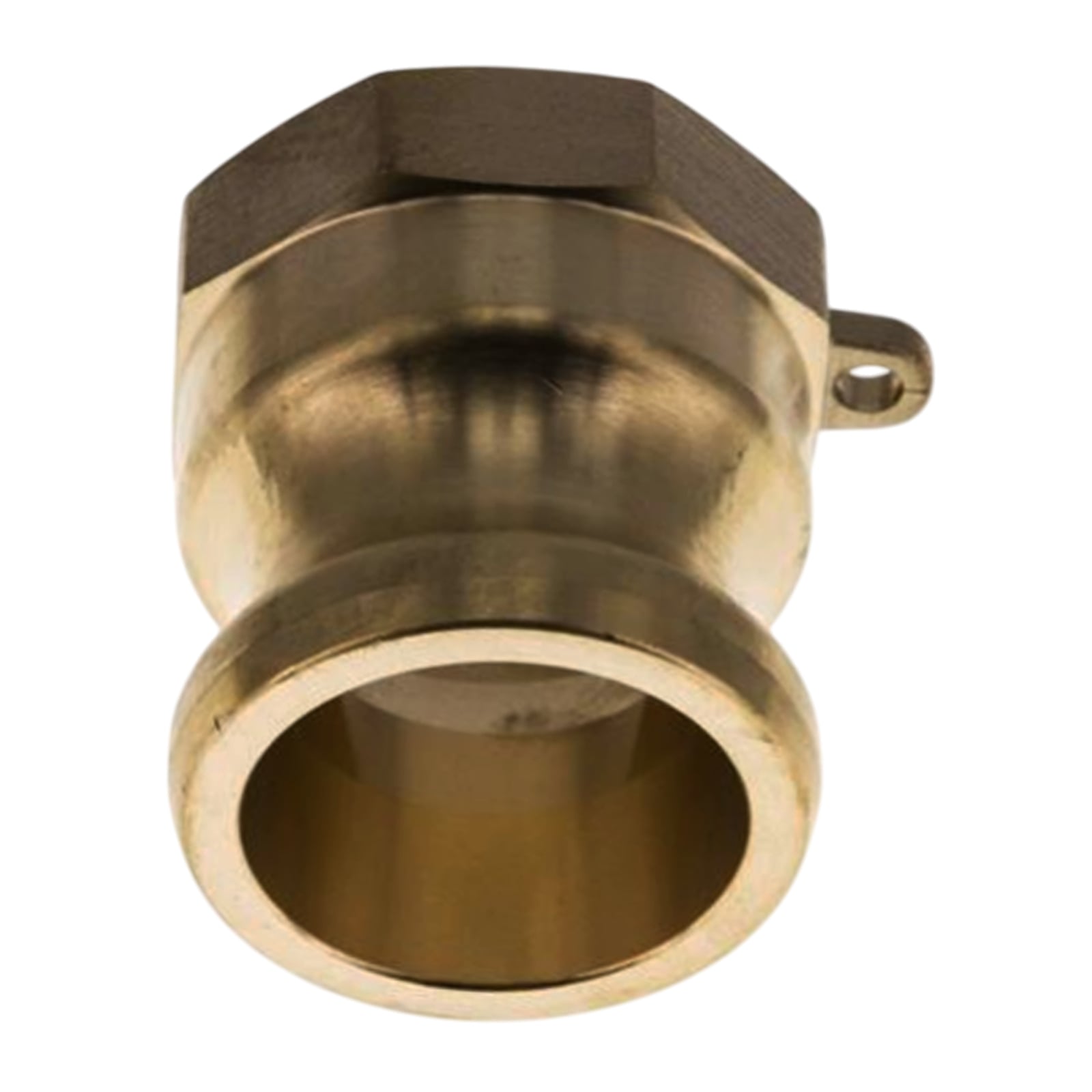 Kamlock Typ A - Vaterteil Messing - 175,8 mm Stecker mit Innengewinde (IG) 6" Zoll DN 150 - 5 bar