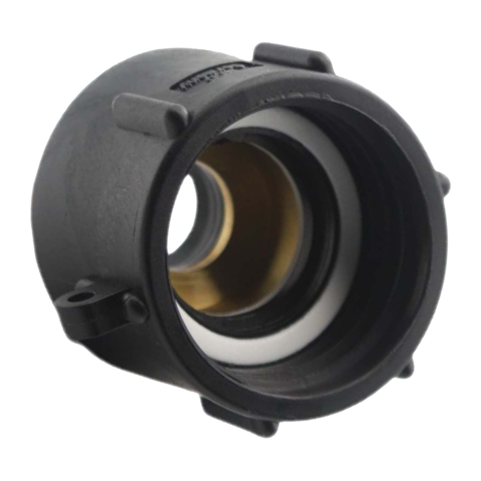 S60 x 6 IBC Adapter auf Schnellanschluss + Kupplung 1" 25 mm Container Tank Zubehör (GEKA kompatibel) 