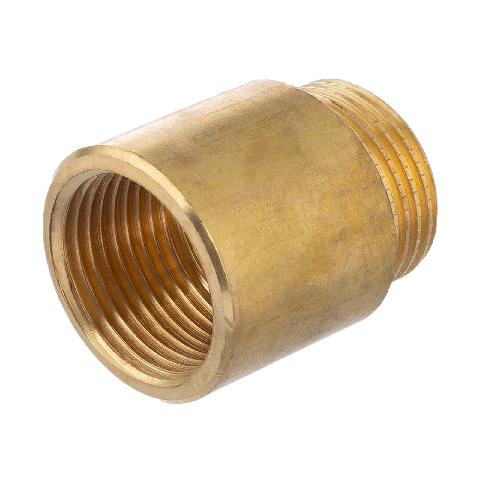 1/2" Hahnverlängerung 100 mm Außen x Innengewinde AG x IG Messing Fittings PN 30 bar