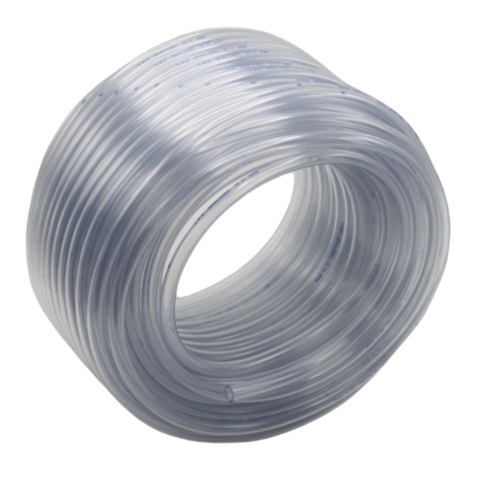 4 x 6 mm PVC Flüssigkeit Öl Luft Wasser Universal Labor Schlauch klar durchsichtig - PN 3 bar - 100 m