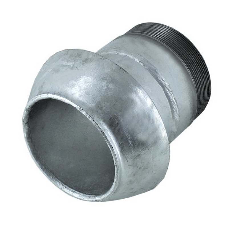 DN 159 Kardan Perrot Kupplung V-Teil mit Außengewinde 6" Zoll Gülle Schlamm Schlauch