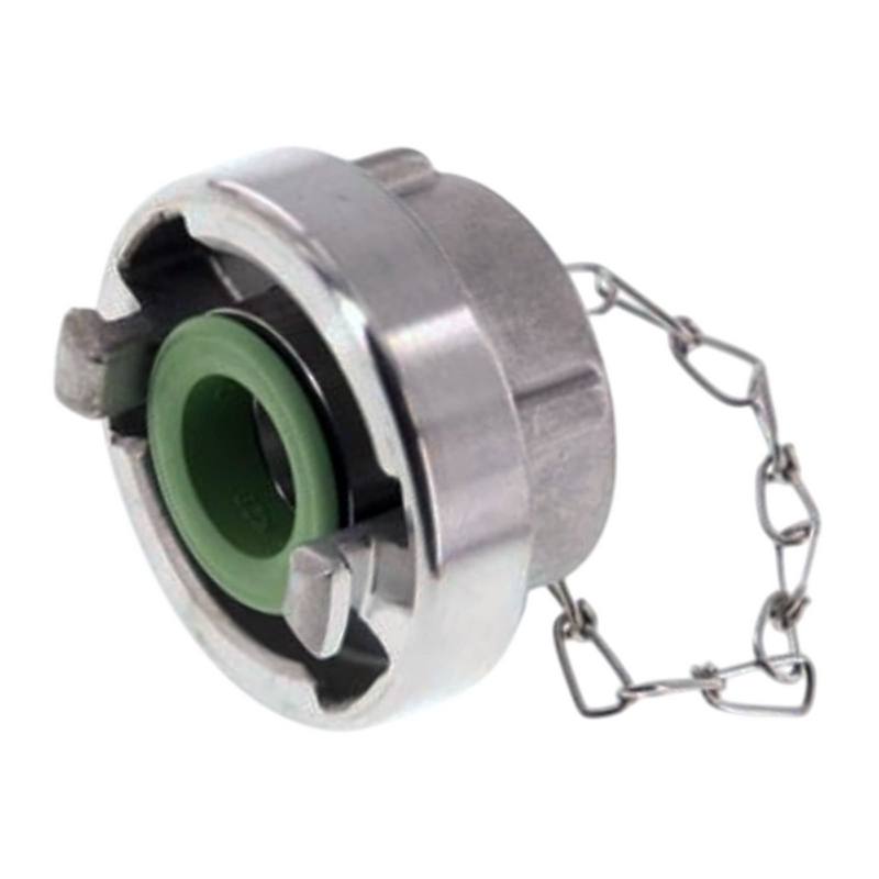 STORZ D DN 25 KA 31 V4A Blindkupplung mit Kette Saug Bau Feuerwehr Schlauch KTW FKM - PN 16 bar