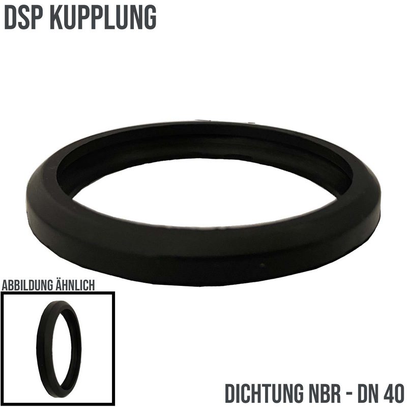 DN 40 DSP Kupplung Dichtung NBR schwarz - PN 16 bar