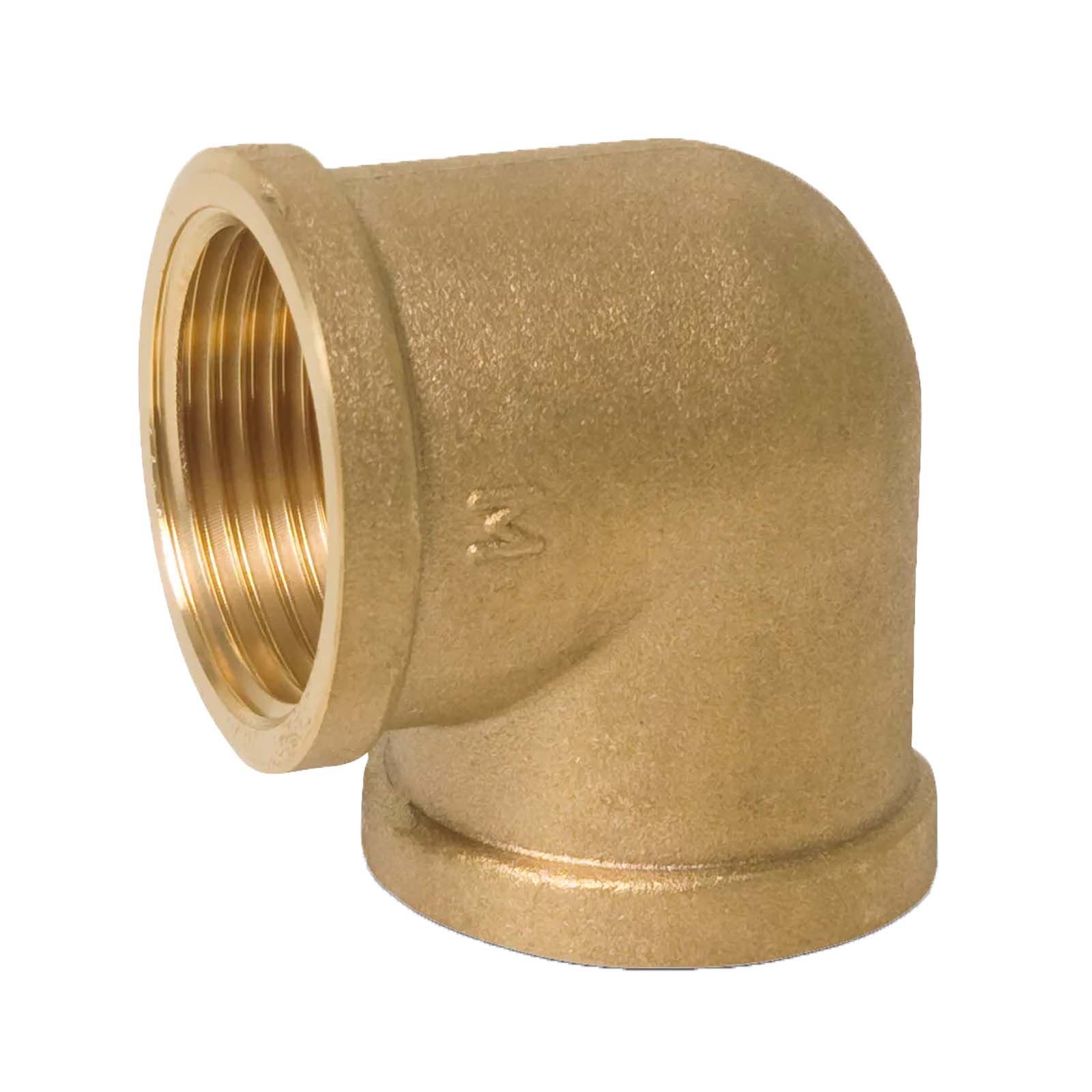 1/4" Winkel 90° Innen x Innengewinde IG Messing Fittings PN 30 bar