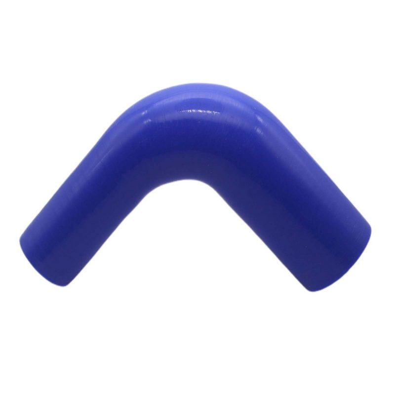 13 -> 16 mm ID Kühlerschlauch Reduktion 90° Verbinder Silikon LLK Ladeluft Kühlmittel Schlauch blau - 150mm