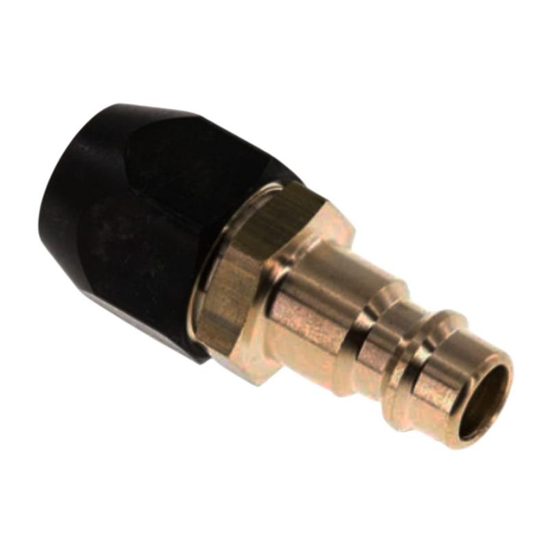 10 mm Druckluft Stecker Nippel Einsteck Überwurf Mutter ÜWM TX Schlauch Tülle Messing NW 7,2 LW - PN 16 bar