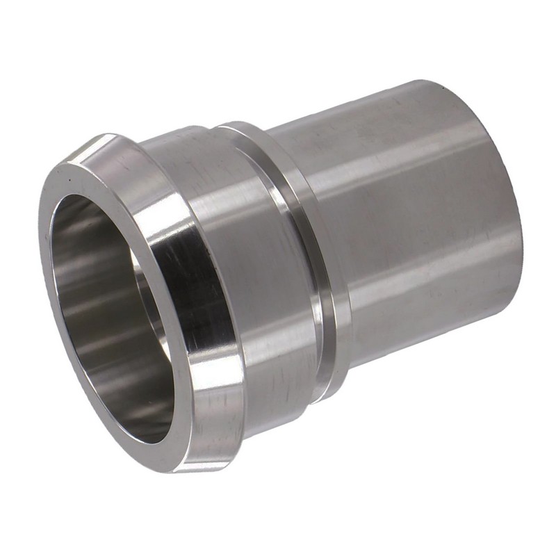 DN 40 Milchrohr Verschraubung DIN 11851 Mutterteil Kegel Stutzen Sicherungsbund - Stutzen glatt 38 mm - PN 25 bar