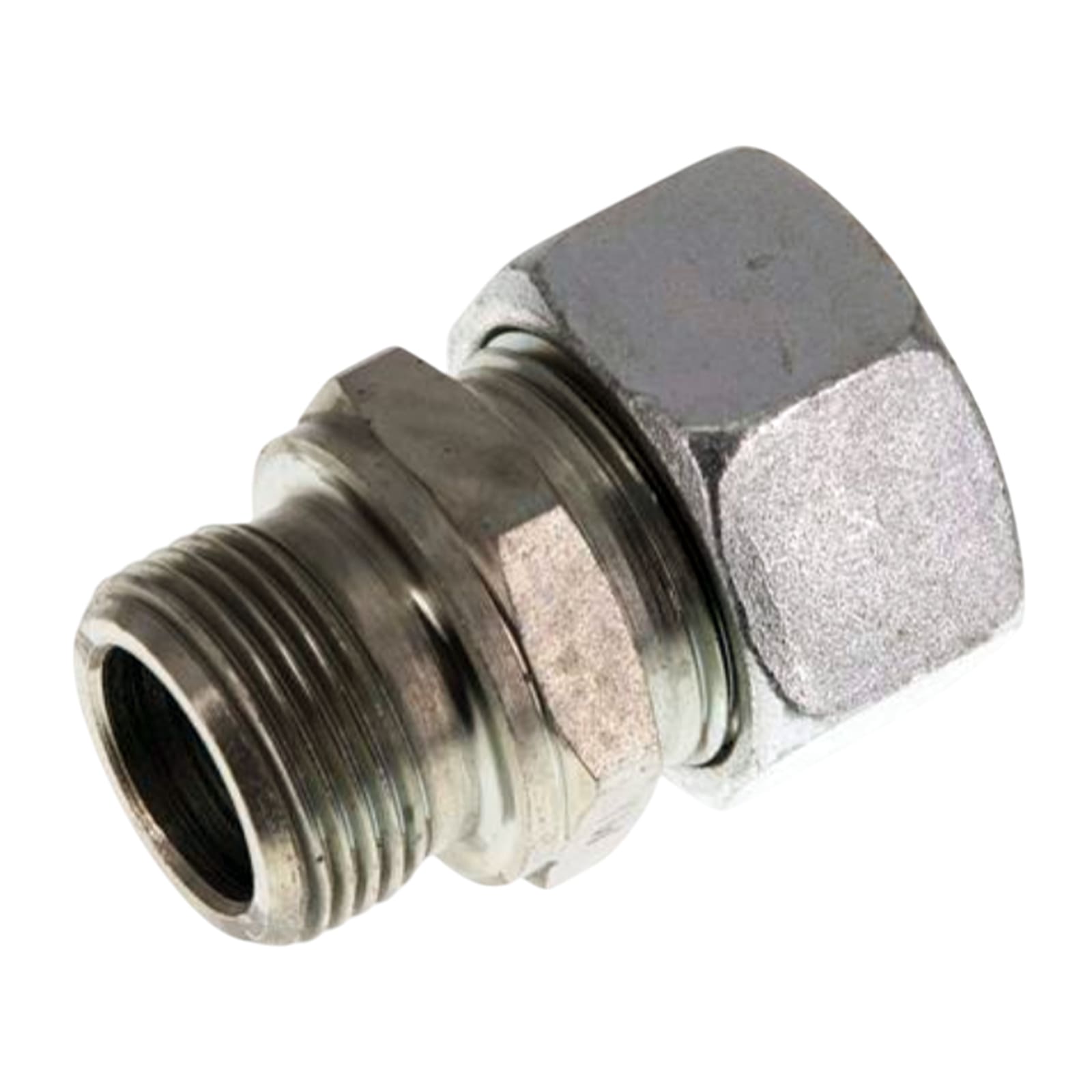 1 1/2" AG 42 L Schneidring Verschraubung Außengewinde M 52 x 2,0 Stahl verzinkt - PN 160 bar