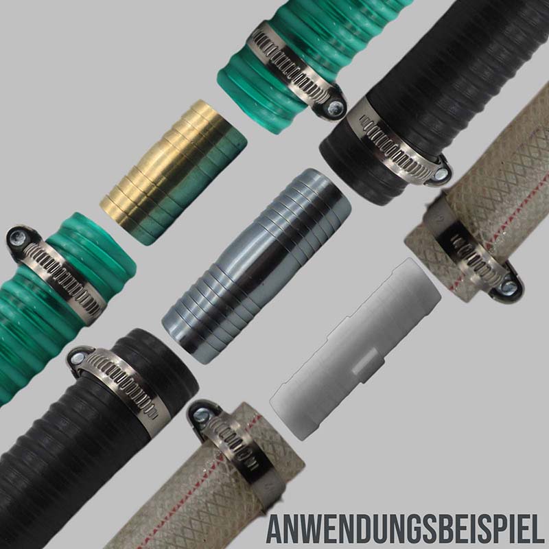 6 mm - 1/4" Zoll 90° Y-Stück Schlauch Verbinder Verteiler Tülle Kupplung Reparatur Messing PN 10 bar