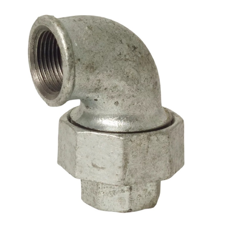 3" Gusseisen Temperguss Fitting Nr. 96 Winkelverschraubung 90° Innengewinde IG DVGW PN 25 bar