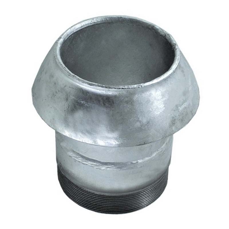 DN 159 Kardan Perrot Kupplung V-Teil mit Außengewinde 6" Zoll Gülle Schlamm Schlauch