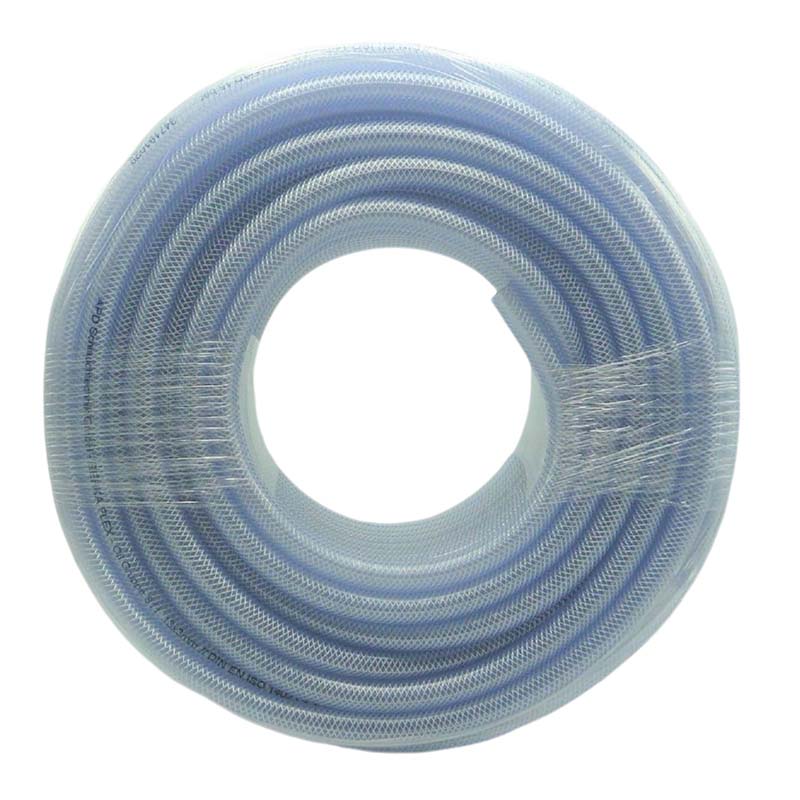 8 x 14 mm Gewebe Druckluft Universal Wasser Luft Kompressor Schlauch transparent PN 24 bar