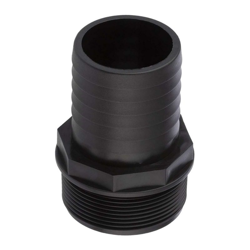 50 mm x 2 " PP Gewinde Fitting Schlauch Tülle Stutzen Außengewinde AG - PN 6 bar