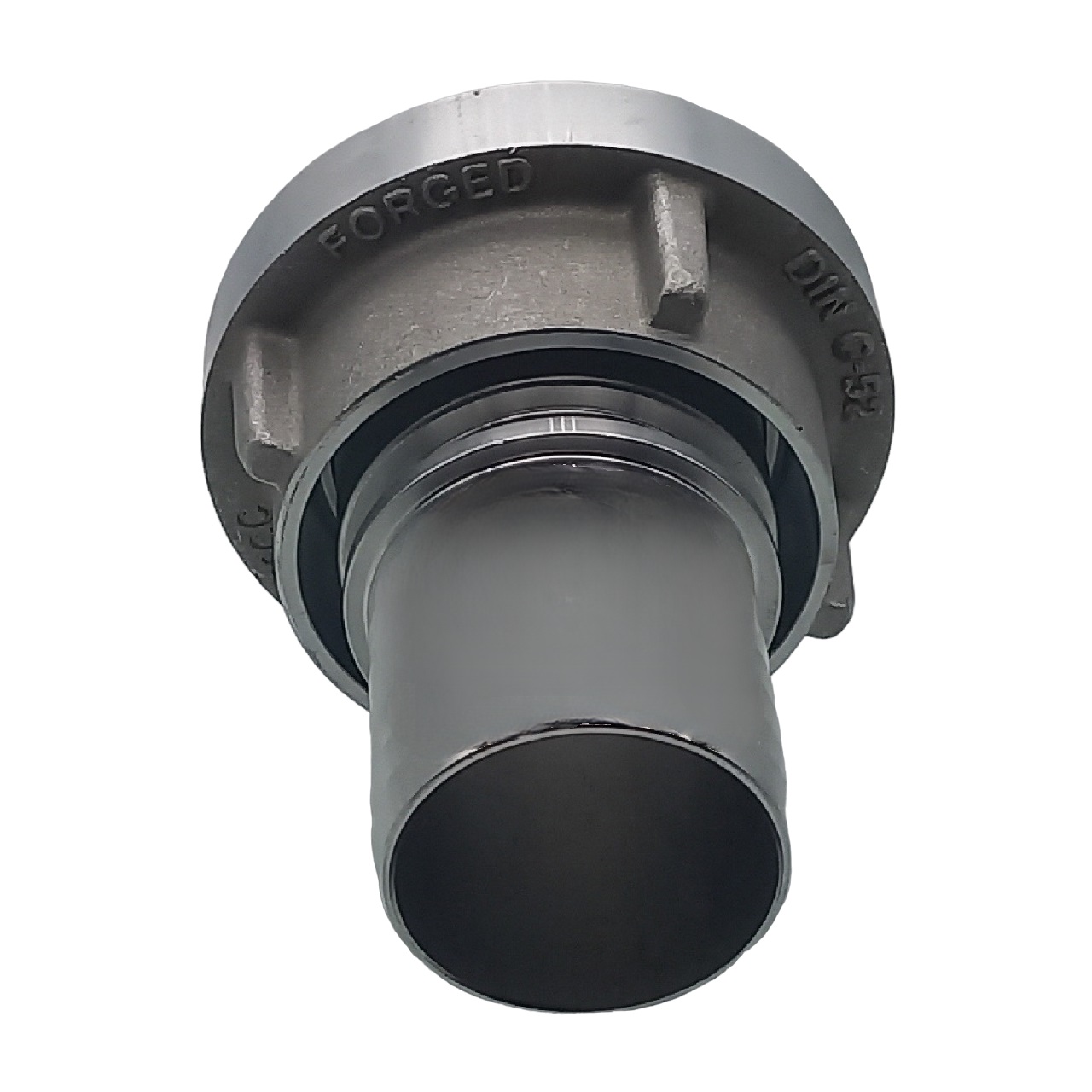 STORZ C DN110 KA133 Saug Kupplung -> glatter Stutzen Tülle Sicherungsbund DN100 Klemmschale Einband - PN 16 bar