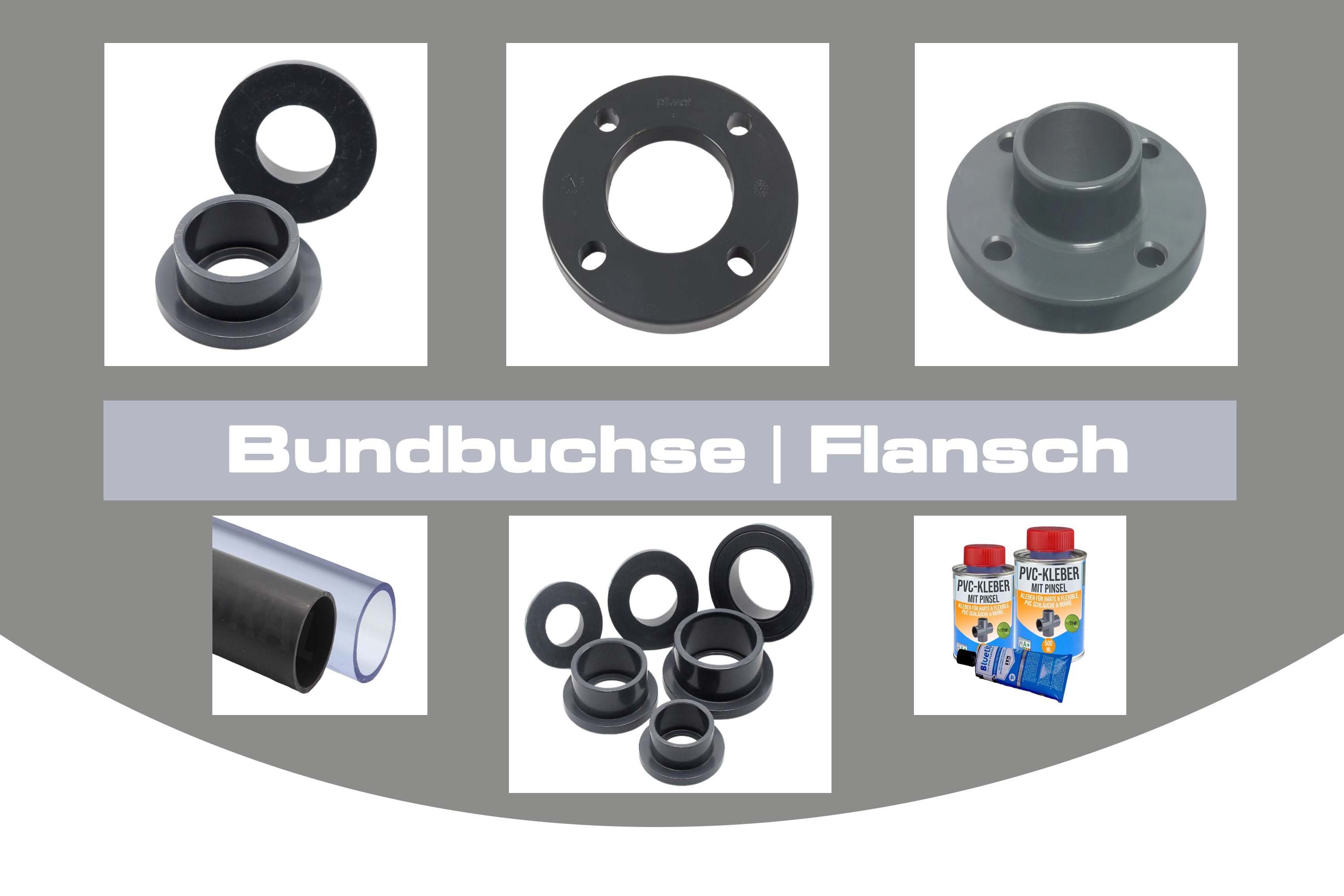 Bundbuchse / Flansch