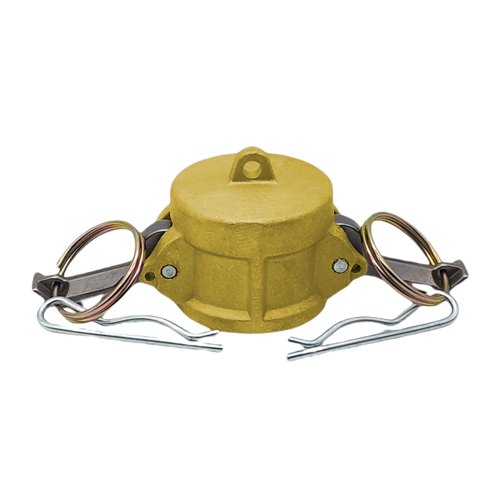 Kamlock Typ DC - End Kappe Messing Stopfen Verschluss 175,8 mm 6" Zoll DN150 - PN 5 bar
